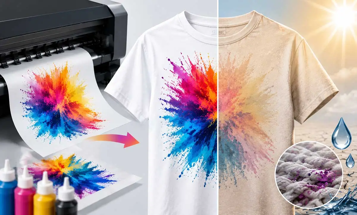 Why Does Color Fade Happen in Dye Sublimation Printing Over Time?