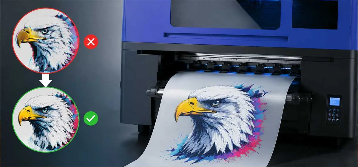 White Ink Alignment Issues in DTF Printers