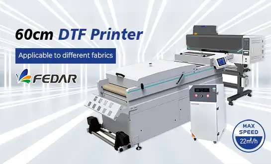 600mm DTF Transfer Printer with Fast Roll-to-Roll Output